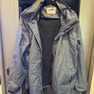 Victory Men's Outdoor Performance Jacket in Light Gray